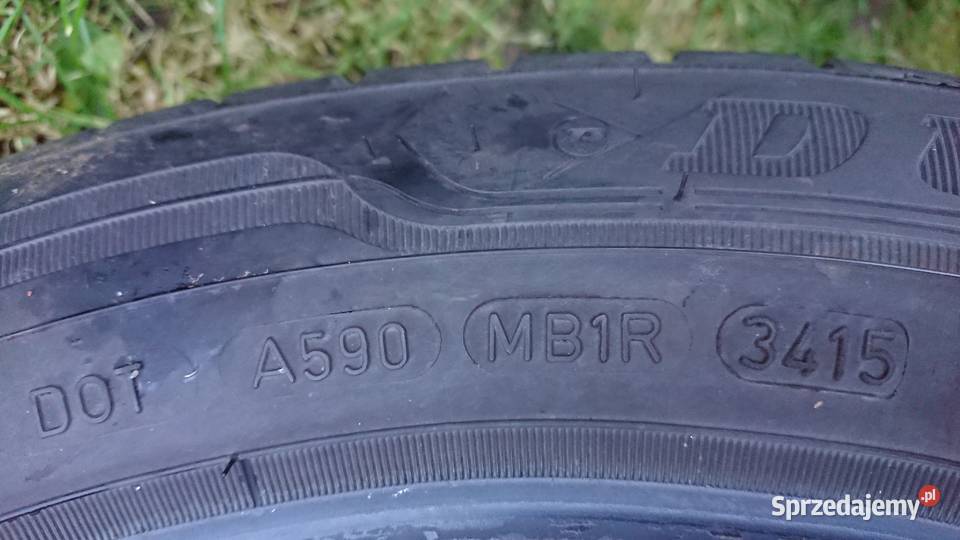 opony letnie 7mm Dunlop 16565R15 super stan Suwałki