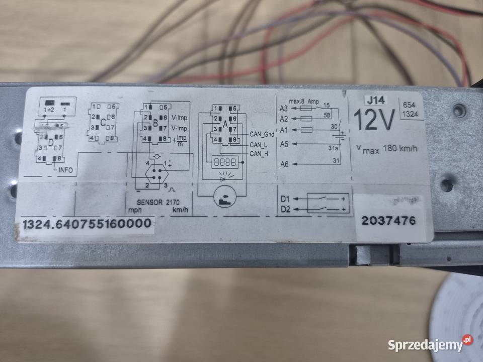 Tachograf tar MTCO ciężarowe Obłotne