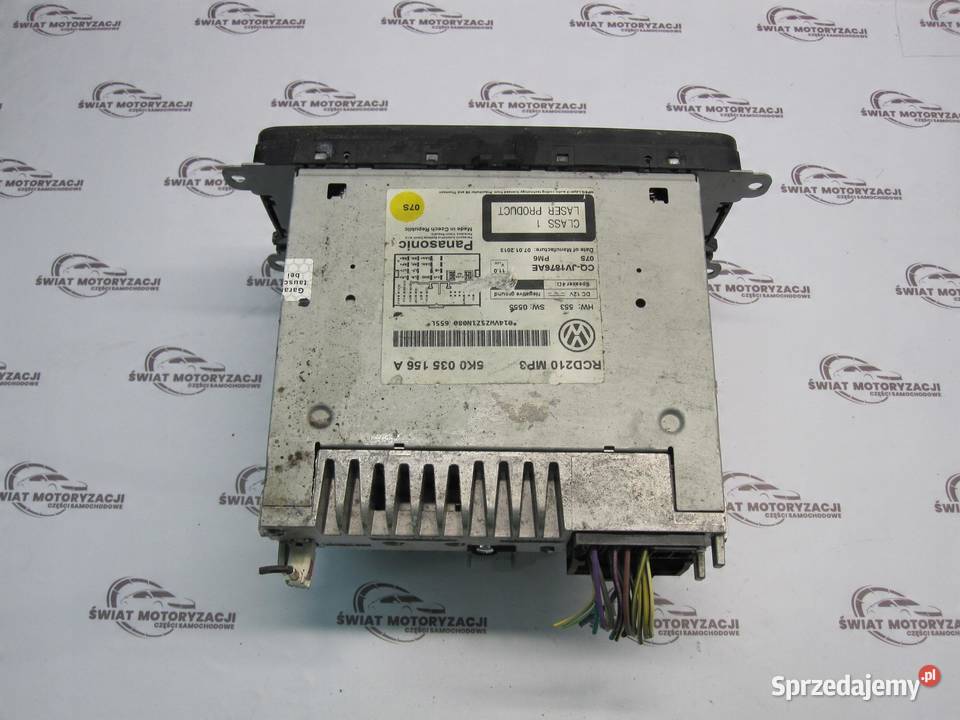 VW CADDY III LIFT 13r radio CD 5K0035156A świętokrzyskie