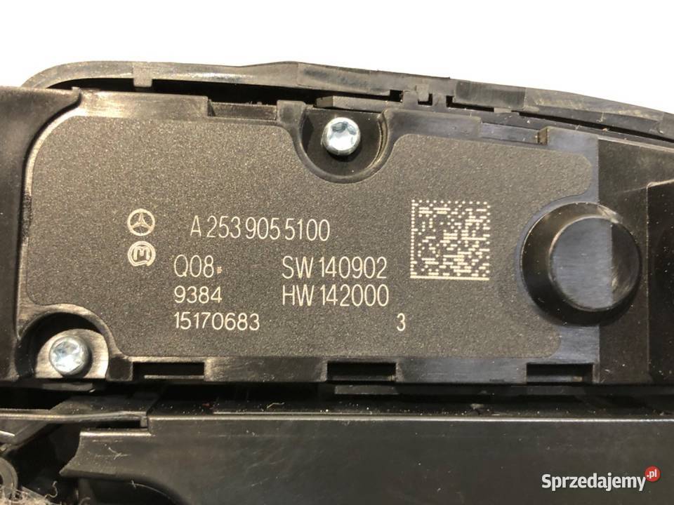 PANEL TOUCHPAD IDRIVE MERCEDES GLC A2539003604 osobowe