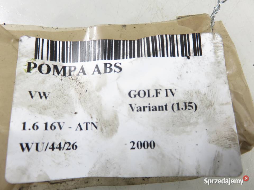 POMPA ABS VW GOLF IV Variant 1J5 6X0614517