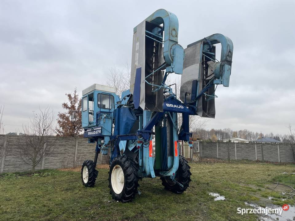 Holland Braud 2714 kombajn do zbioru porzeczki Biała Podlaska