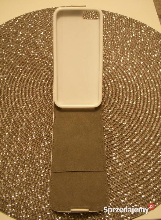 Etui pokrowiec kabura  na telefon IPhone 5 / 5S   biała
