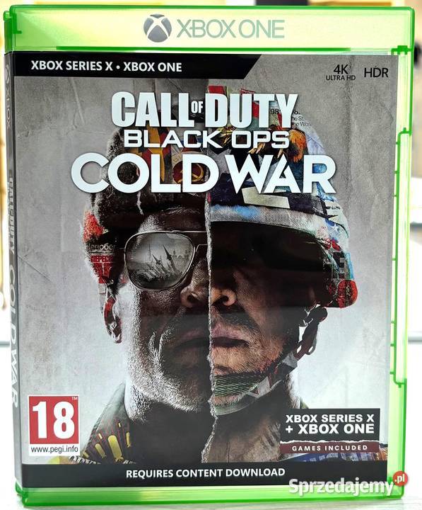 Call of duty black ops cold war Xbox warmińsko-mazurskie Elbląg sprzedam