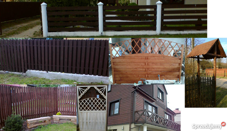 Wyroby z drewna altanka meble ogrodowe pergola usługi budowlane