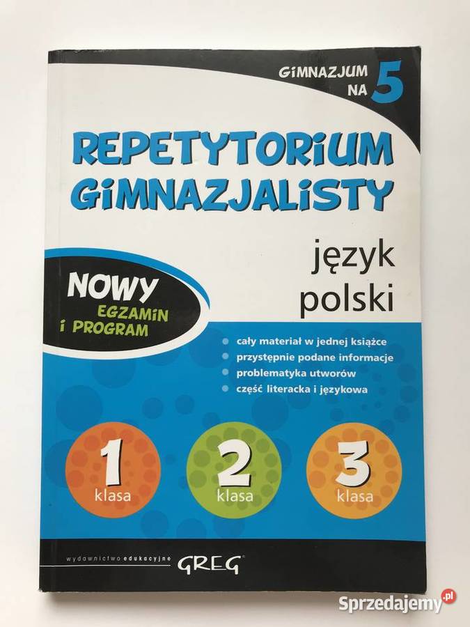 Nowe Repetytorium Język polski opolskie Opole sprzedam