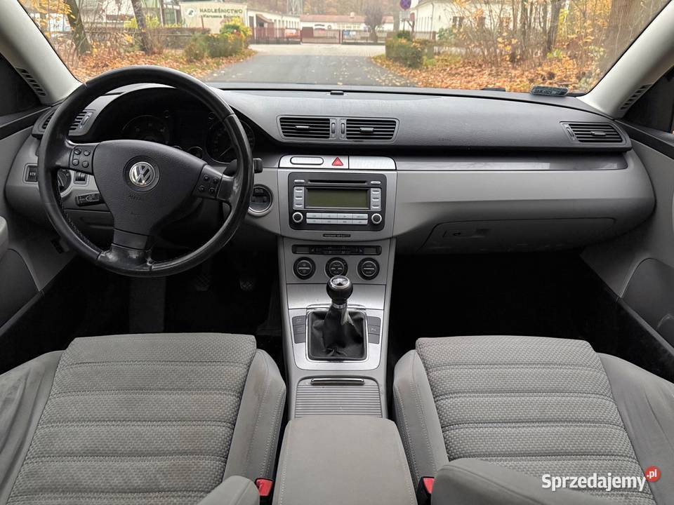 Passat b6 20tdi 140 czarny ładny stan Leszno