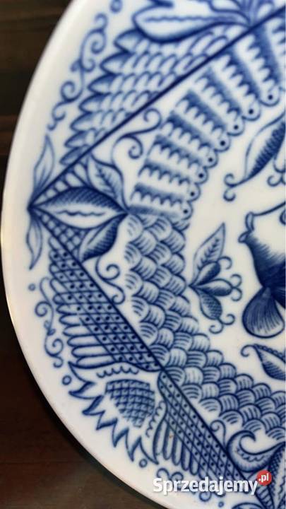 Talerz Łomonosow Z rybką piękny Gdańsk
