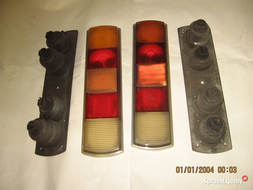 SKODA 100 stare lampy tył Lampa auto PRL Przemyśl