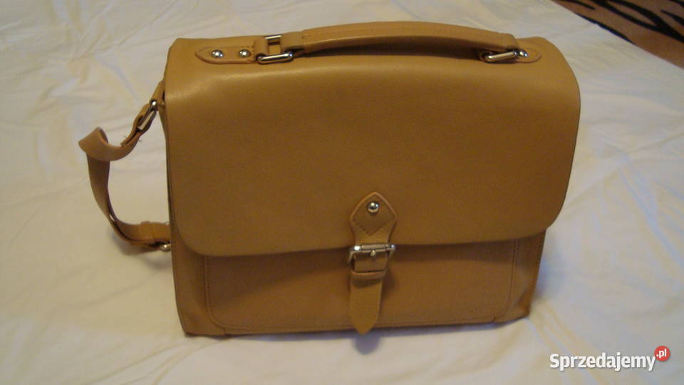 Torebka damska z naturalnej skóry piękna Na ramię  Warszawa sprzedam