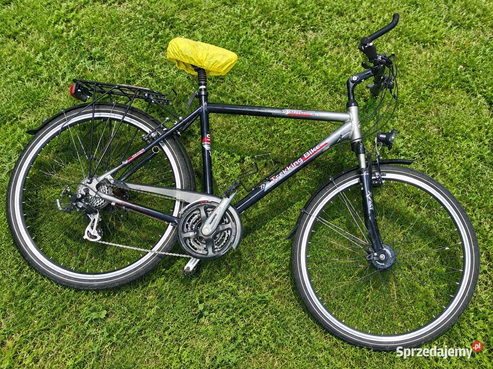 Rower trekkingowy Przyłogi
