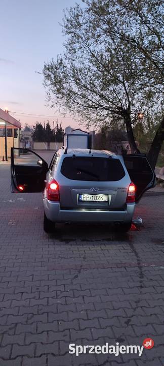 Sprzedam Hyundai Tucson Rok produkcji 2007 Dębno