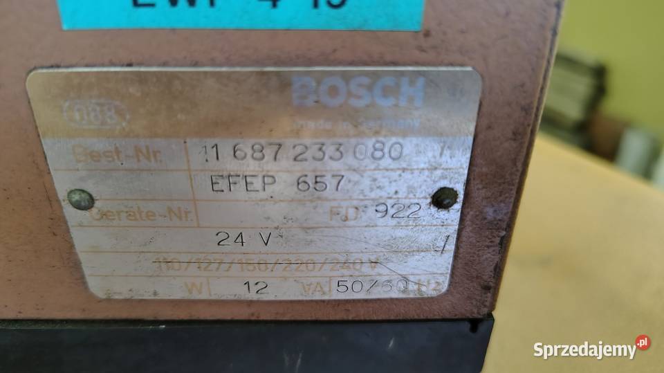 Stół probierczy do regulacji pomp wtryskowych Pozostałe Białystok