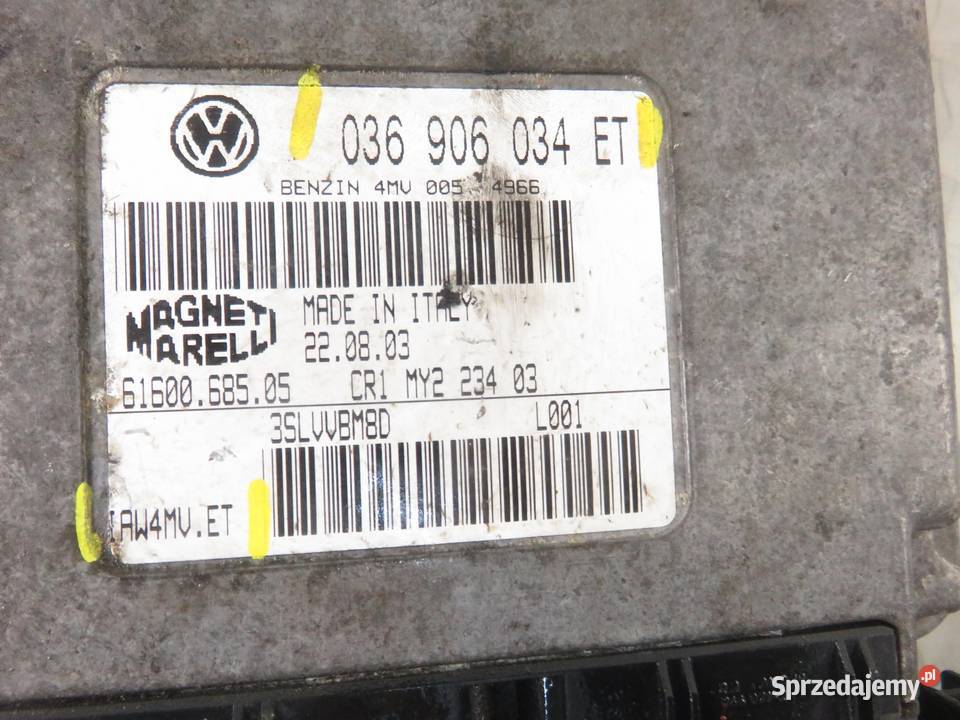 STEROWNIK SKODA FABIA I SEDAN 14 036906034ET sprzedam