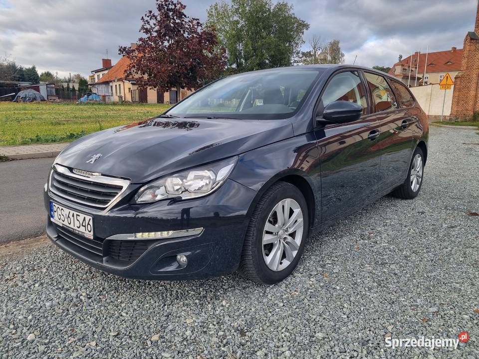 Peugeot 308 SW T9 16 HDi 120 automat 2017 Rok produkcji 2017 wielkopolskie Borek Wielkopolski