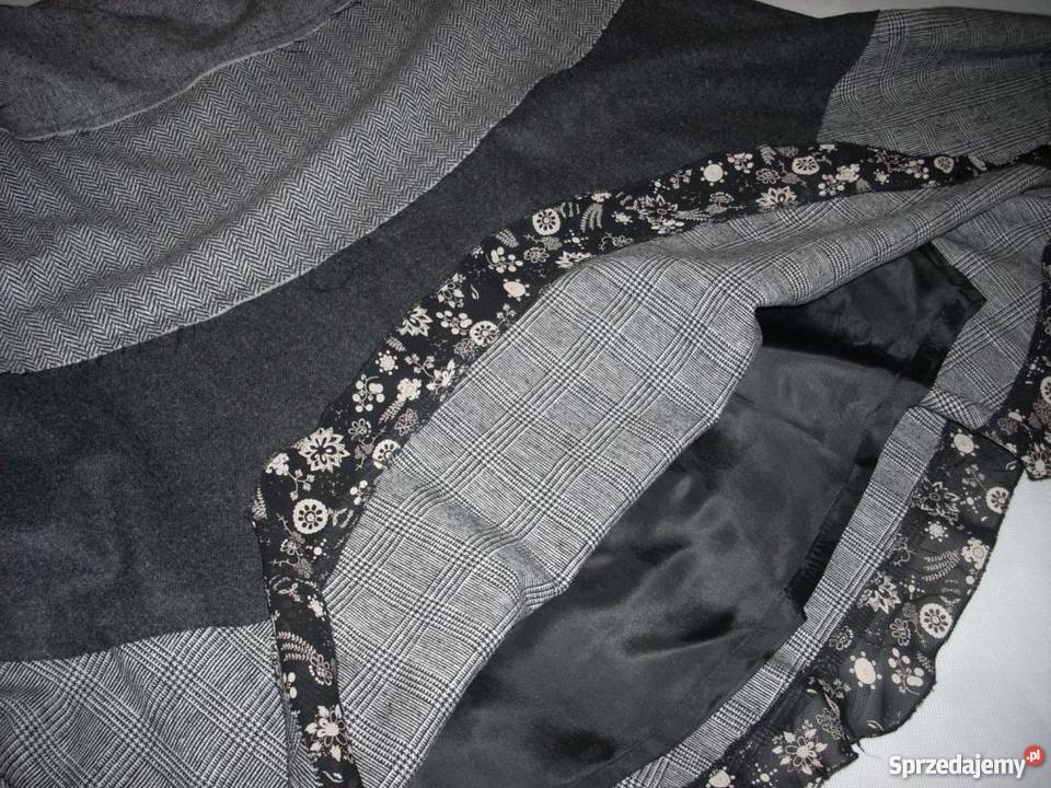 Spódnica jesienna Tweed Melanż j NOWA 38 40 M L Nowy Sącz