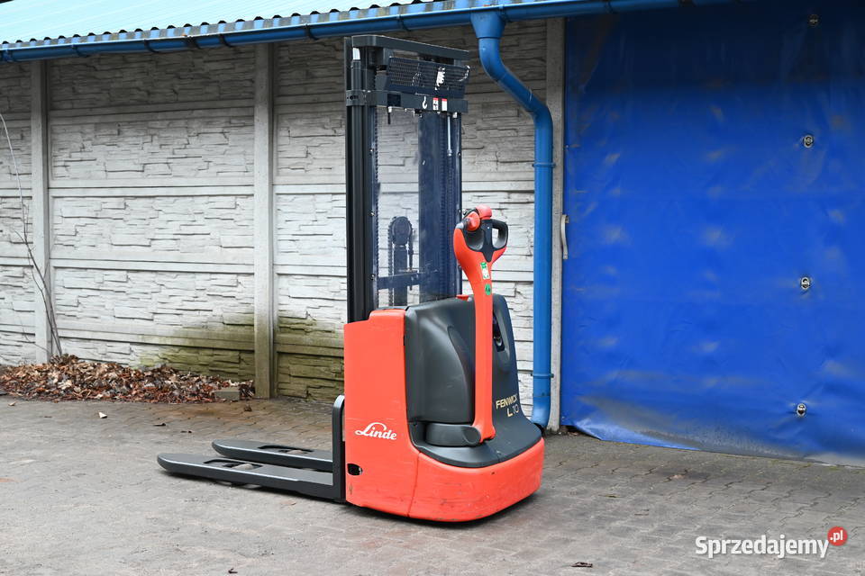 Paleciak elektryczny Linde L10 Triplex 440 2019 Wózki widłowe Częstochowa
