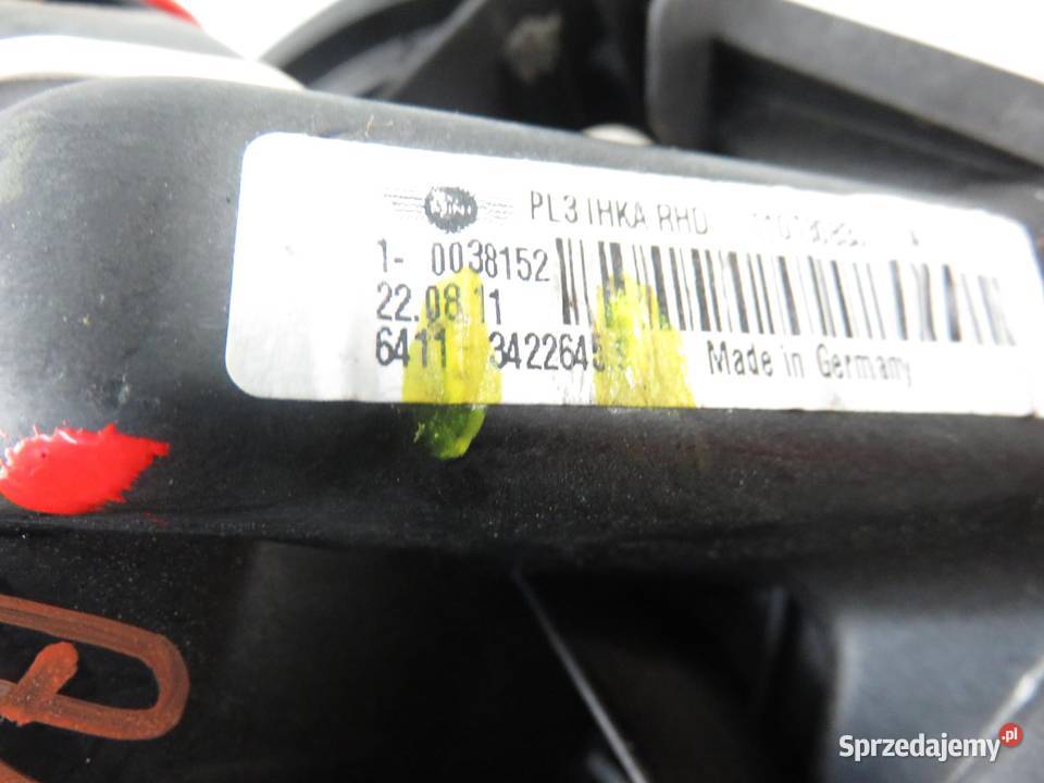 DMUCHAWA MINI CLUBMAN R55 3422645