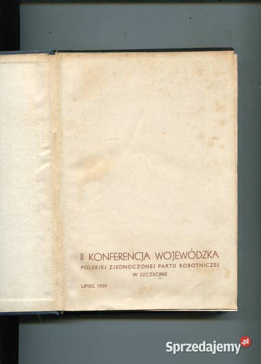 Historia Wszechzwiązkowej Komunistycznej Partii twarda Szczecin sprzedam