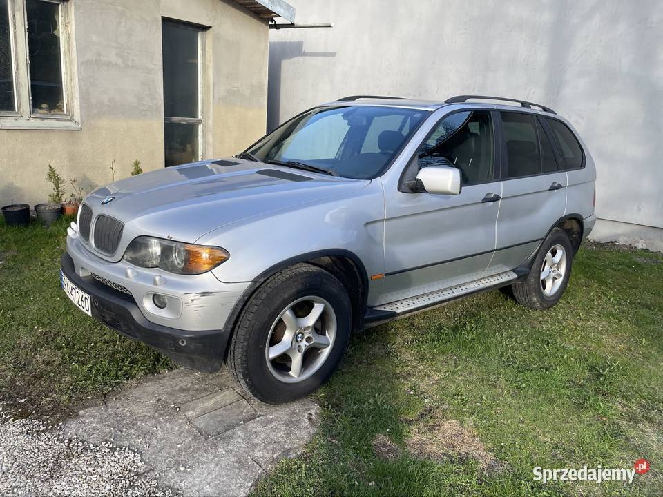 BMW X5 30d czarny sufit szyber klimatronik 2900cm3 Końskie