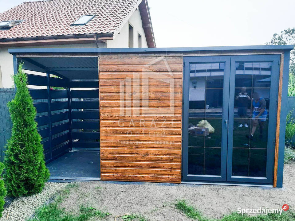 SCHOWEK DOMEK OGRODOWY 3m x 2m wiata 15m spad w blacha Sprzedaż Chojnice
