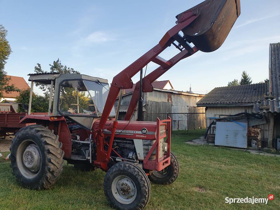Sprzedam ciągnik MF 158 z Turem