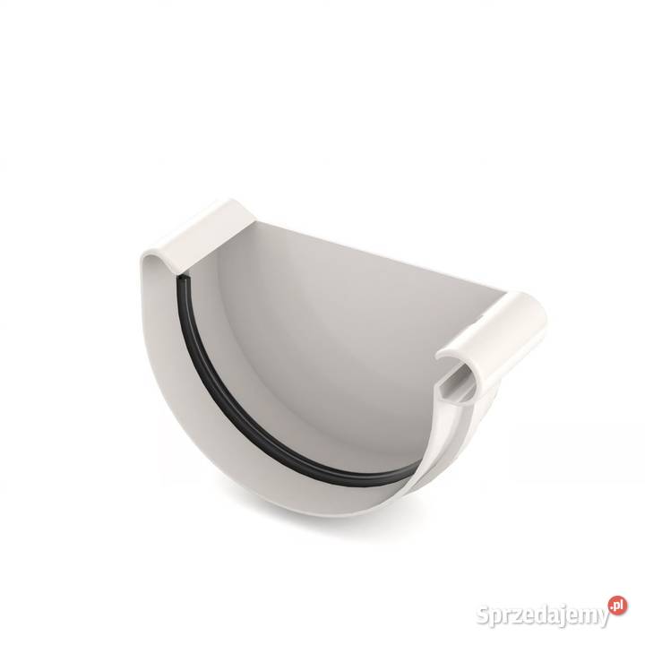 Bryza PVC Denko prawe 75 mm białe Białystok