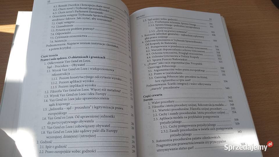 Filozofia europejskiego wymiaru sprawiedliwości Gdańsk sprzedam
