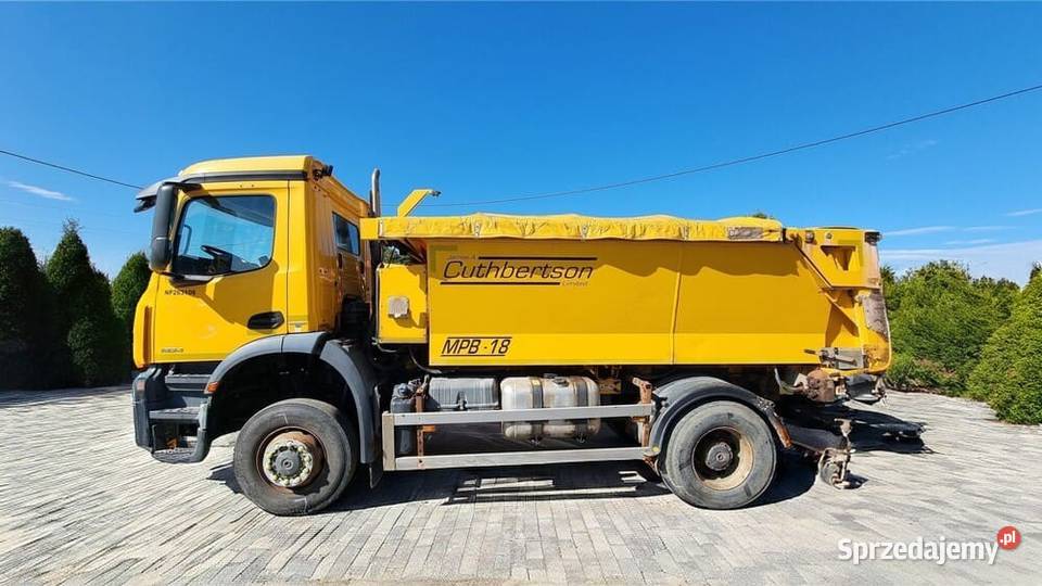 Mercedes Benz AROCS 4x4 Euro 6 Cuthbertson 7m3