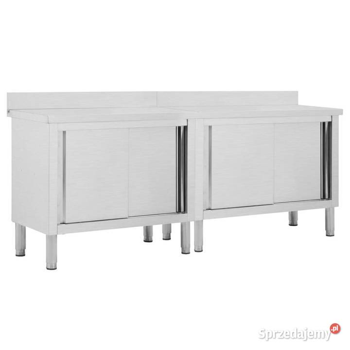 Stoły robocze przesuwne drzwi 2 200x50x9597 stal Warszawa