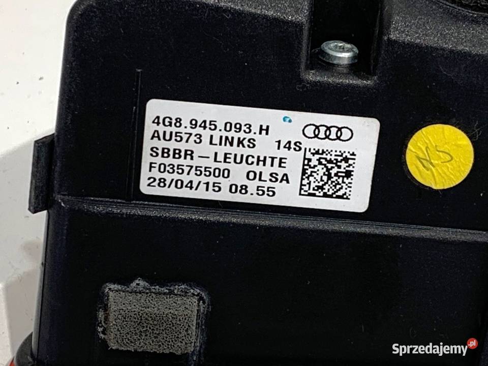 LAMPA TYŁ LEWA WEWNĘTRZNA AUDI A7 4G 4G8945093H