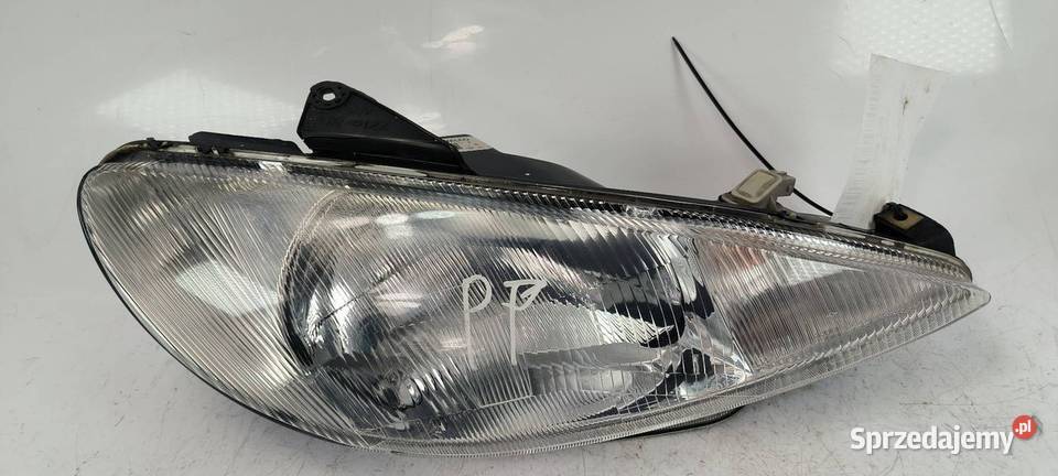 LAMPA PRAWA PRZÓD PEUGEOT 206 89002770 Pozostałe Lipno