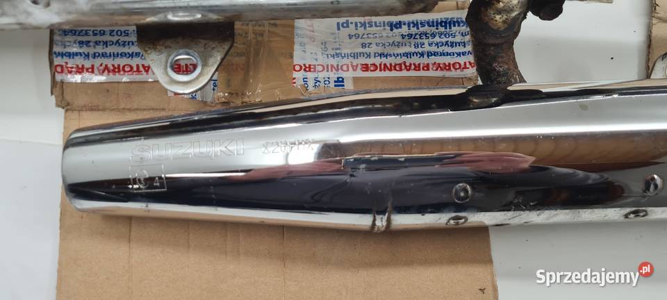 Suzuki Intruder 125 tłumik wydech bezwypadkowy Warszawa