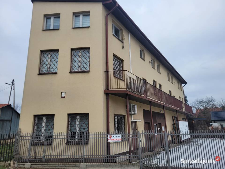 Wynajmę Budynek 450m Plac 1300m Marywilska 30 alarm