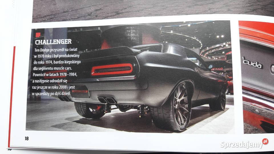 Książeczka kultowe auta Chevrolet 1968 Camaro Głuchołazy