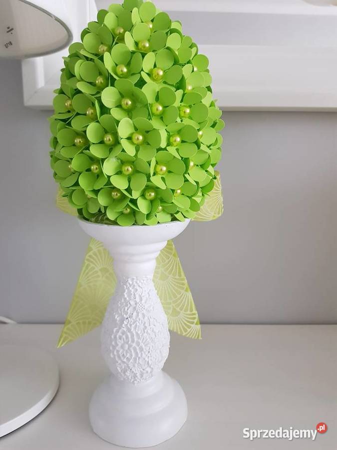 Jajko wielkanocne zielone handmade śląskie sprzedam