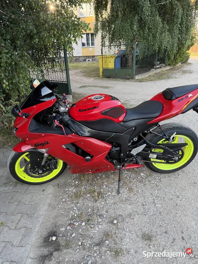 Kawasaki zx6r Giżycko