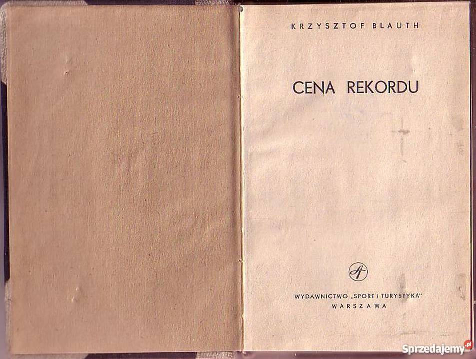 0354 REKORDU KRZYSZTOF BLAUTH Czyrna