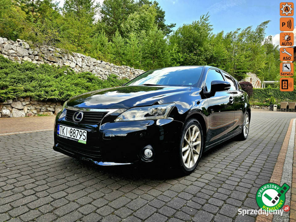 Lexus CT Hybryda Bezwypadek Serwis I 2010 Zagnańsk