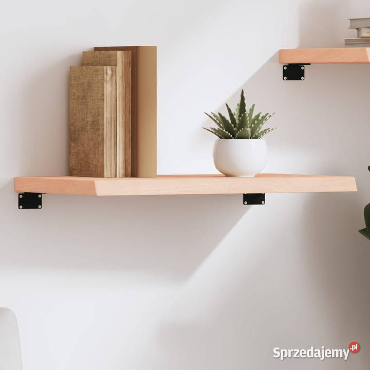 Półka 60x30x24 surowe lite drewno dębowe Warszawa sprzedam