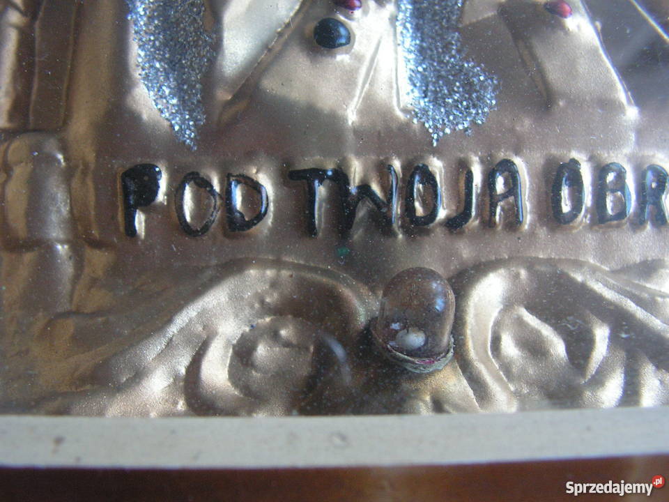 obrazpamiątka z Częstochowylata 60te Sieradz