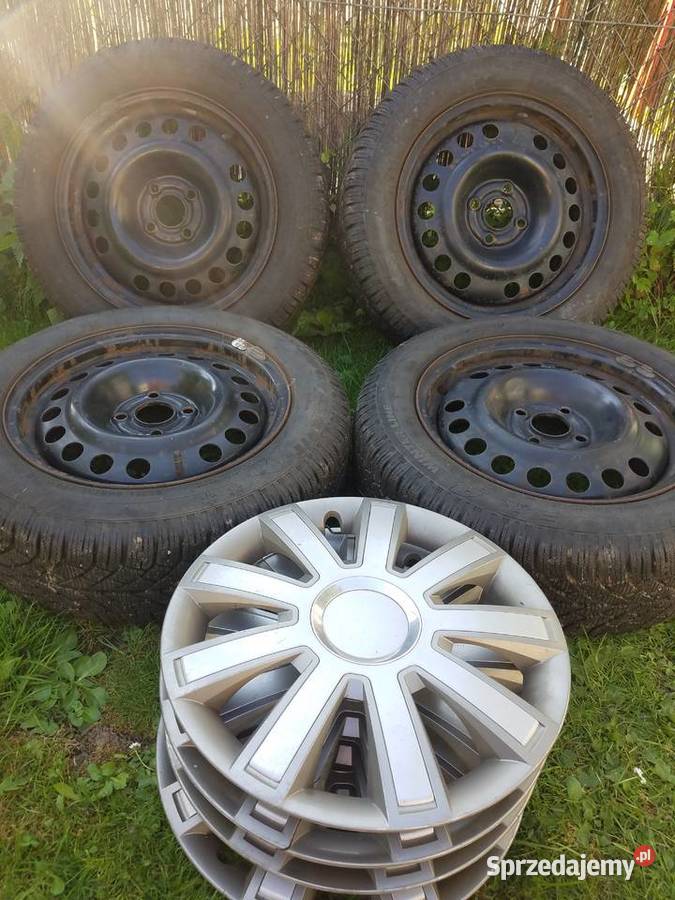 KOŁA ZIMOWE OPEL 15 4x100 stalowe podkarpackie Rymanów