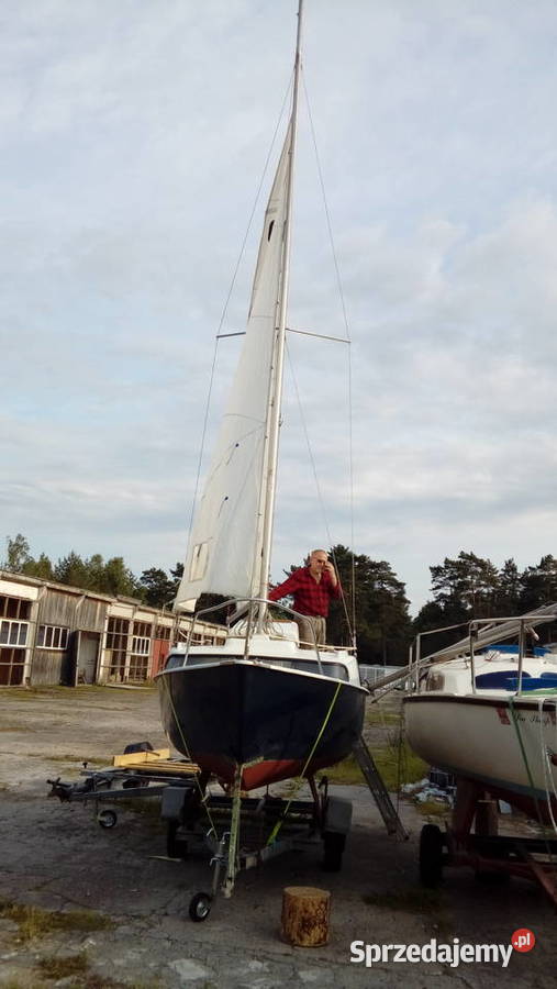 jacht żaglowy kabinowy TIBURON zachodniopomorskie Borne Sulinowo sprzedam