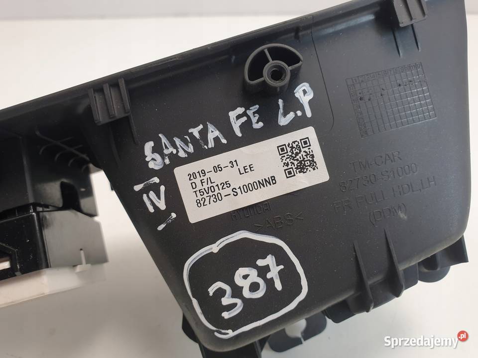 Santa Fe IV PANEL STEROWANIA SZYBAMI 82730S1000 Rudka sprzedam