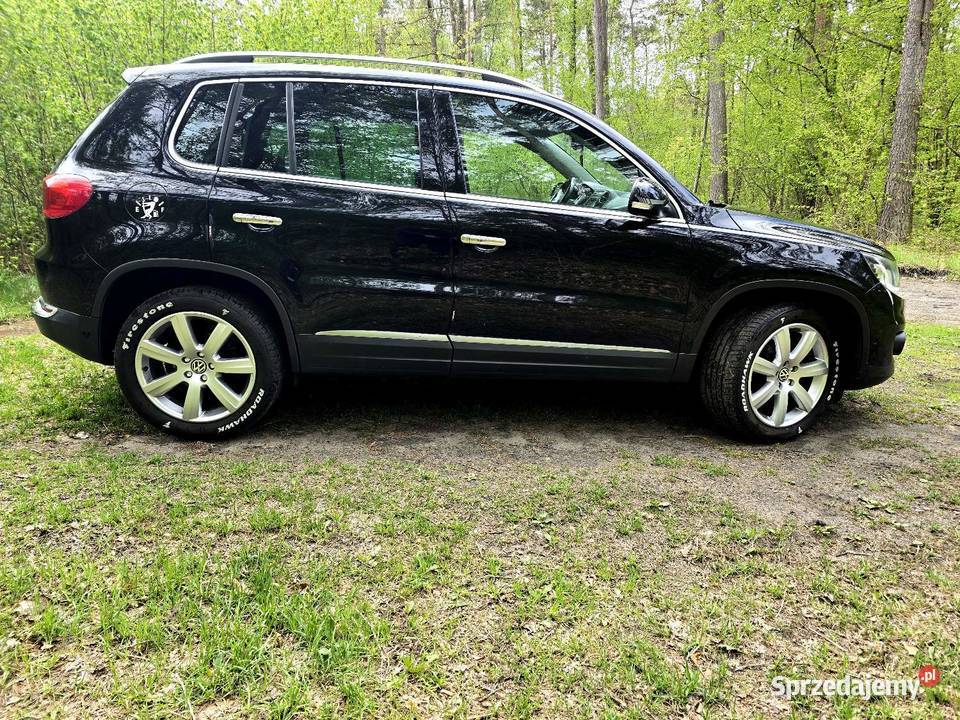 Volkswagen Tiguan 20TDI 140 DSG Prywatnie welurowa tapicerka Czarna Woda