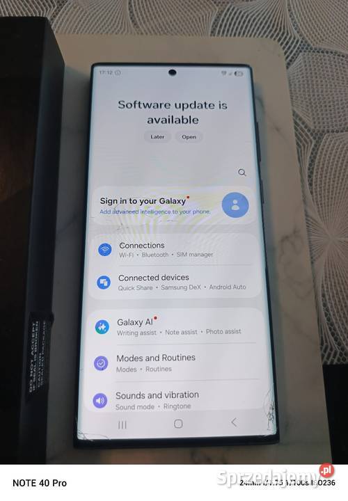 Samsung s22 ultra 128gb okazja sprzedam