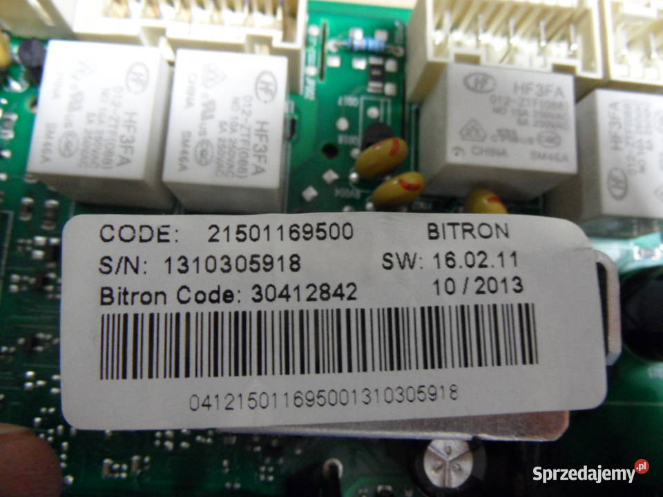 programator pralki ariston WMSG601 Kielce