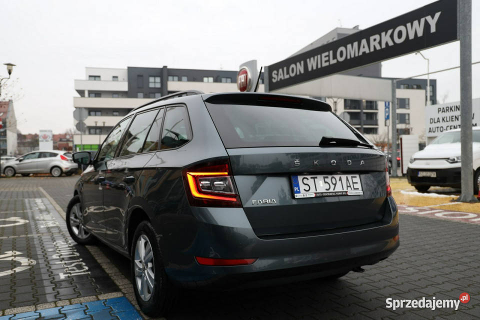 koda Fabia 10 TSI Ambition Plus III 2014 grafitowy Tychy