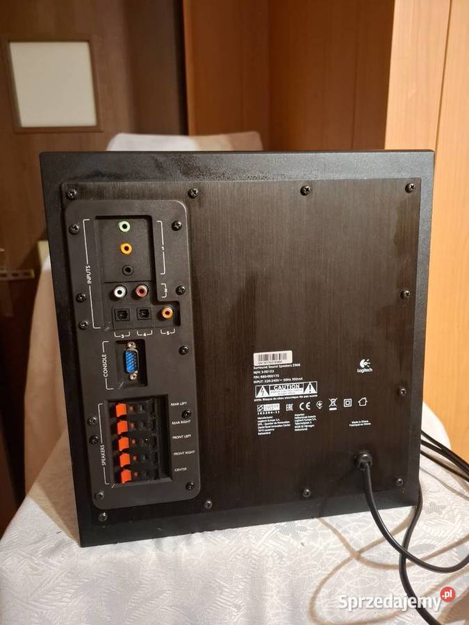 Subwoofer Logitech Z906 51 STAN IDEALNY 5.1 Sochaczew