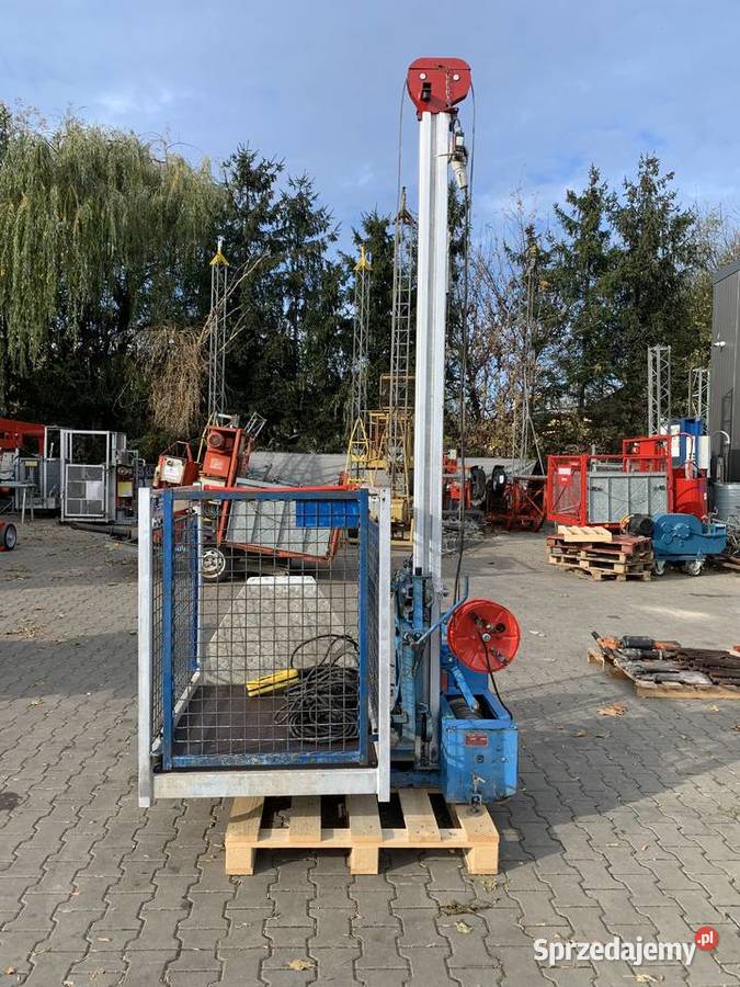 Winda budowlana wyciąg Steinweg Superlift 200 wielkopolskie Ślesin